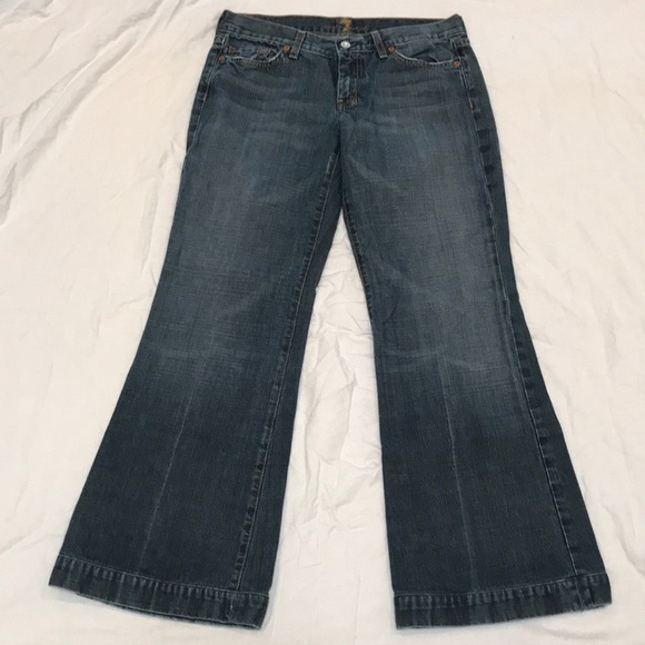 7 for all mankind dojo jeans size 30 EUC - Picture 5 of 8